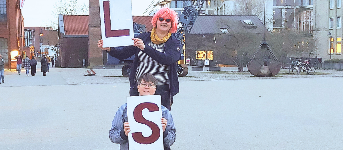 Straßen-Aktion am Tag der Leichten Sprache